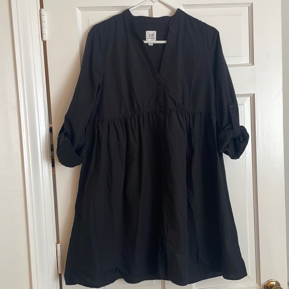 Black Gap Maternity Dress